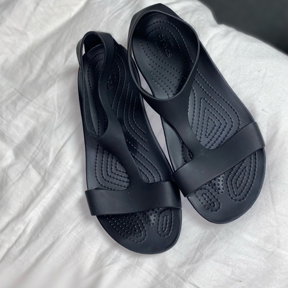 Crocs Women's Black Sandals
